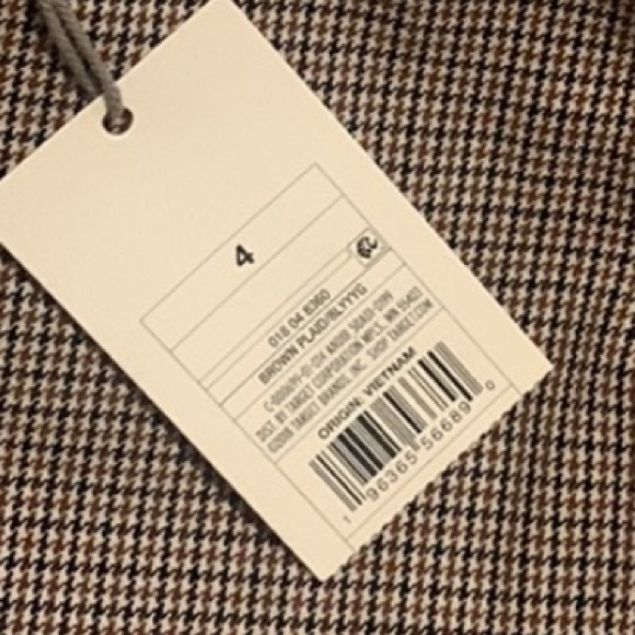 a new day brown lined high rise trousers - Picture 5 of 11